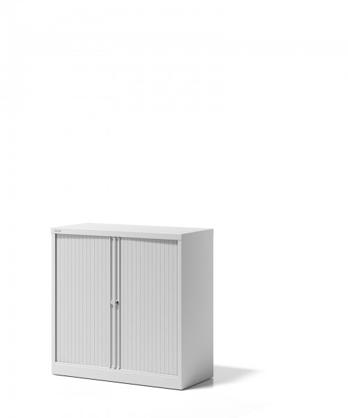 Bisley Rollladenschrank Essentials, YETB10101S, mit 1 Fachboden für 2 Ordnerhöhen