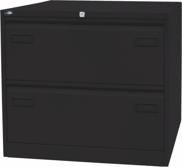 Bisley LIGHT Hängeregistraturschrank CDF2, doppelbahnig, DIN A4, 2 HR-Schubladen