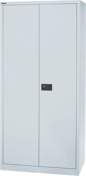 Bisley Flügeltürenschrank Universal, HC782S4G, 4 verzinkte Fachböden, 5 OH, T 500 mm