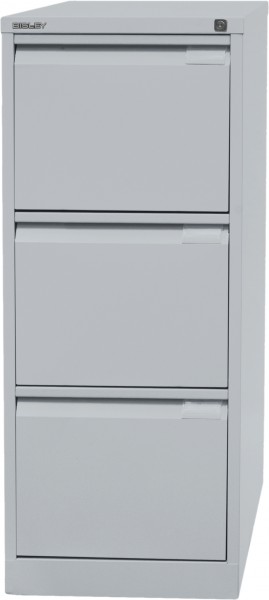 Bisley Hängeregistraturschrank 3633, einbahnig, DIN A4, 3 HR-Schubladen