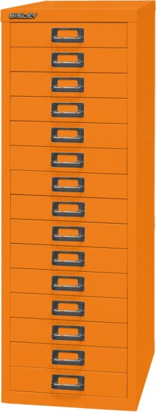 Bisley MultiDrawer, 39er Serie mit Sockel, L3915, DIN A4, 15 Schubladen