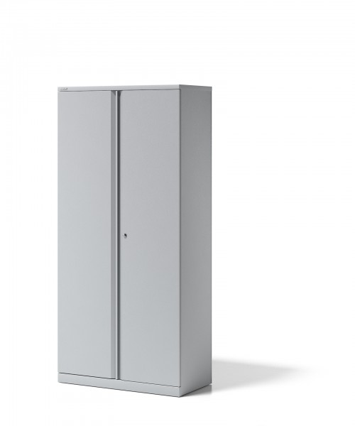 Bisley Flügeltürenschrank Essentials, YECB09194S, mit 4 Fachboden für 5 Ordnerhöhen