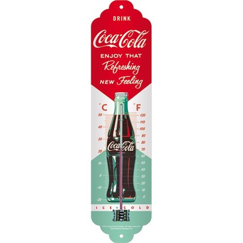 Nostalgic-Art 80303 Coca-Cola - Diner Bottle, Thermometer