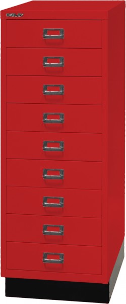 Bisley MultiDrawer, 39er Serie mit Sockel, L39A39S, DIN A3, 9 Schubladen