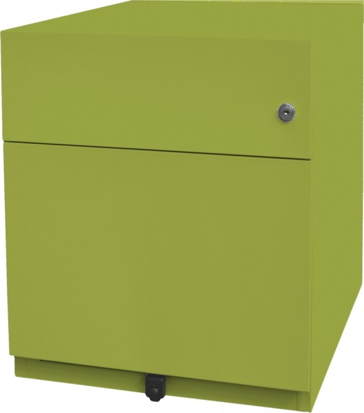 Bisley Rollcontainer Note, inkl. 5. Rolle, NWA59M7SF, 1 Universalschublade, 1 HR-Schublade