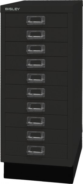 Bisley MultiDrawer, 29er Serie mit Sockel, L2910S, DIN A4, 10 Schubladen