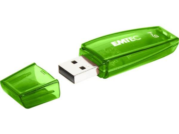 USB FlashDrive 64GB EMTEC C410 (Grün) USB 3.0