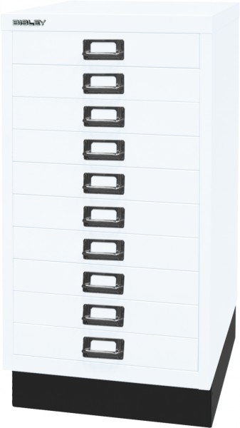 Bisley MultiDrawer, 29er Serie mit Sockel, L29A310S, DIN A3, 10 Schubladen