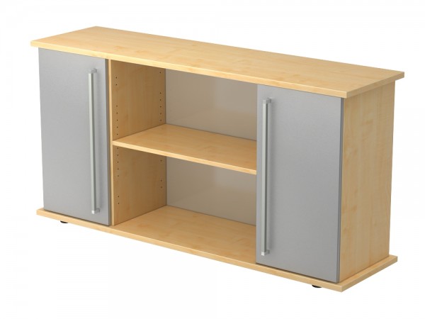 Sideboardserie SB, VSB2T-*-*, Breite 166cm, Tiefe 45 cm, Höhe 84 cm, 2 Türen li/re