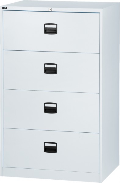 Bisley LIGHT Hängeregistraturschrank CDF4FF, doppelbahnig, DIN A4, 4 HR-Schubladen