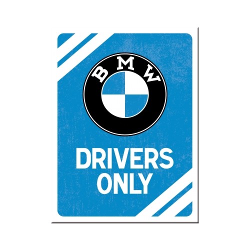 BMW - Drivers Only Blue