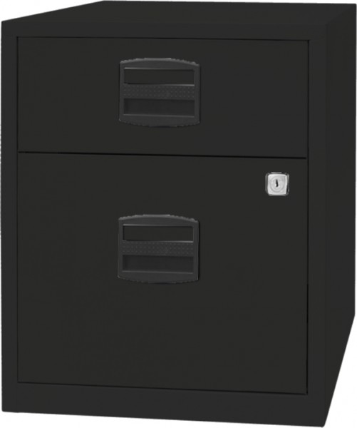 Mobiler Beistellschrank PFA, SOHO, PFAM1S1F, 1 Universalschublade, 1 HR-Schublade