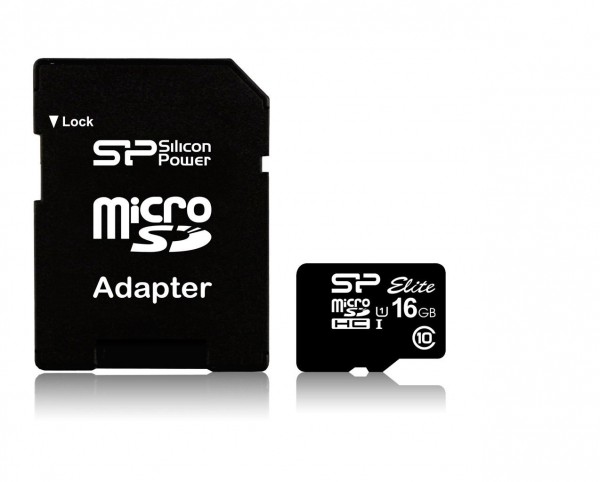 Silicon Power SP016GBSTHBU1V10-SP SDHC 16GB Speicherkarte